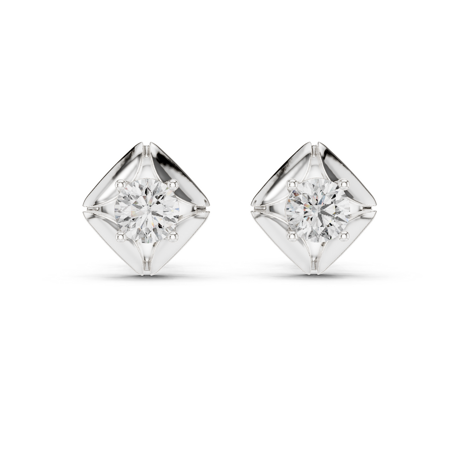 Marcelline 3.8 mm Diamond Earrings