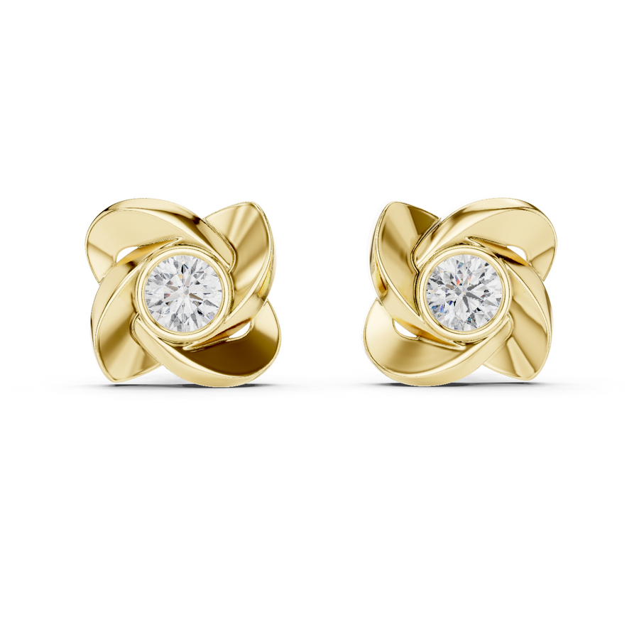Calista 6.3 mm Diamond Earrings