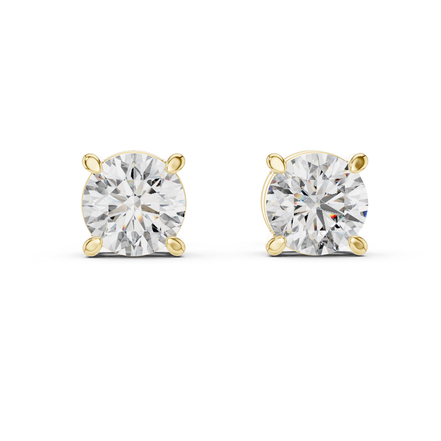 Amaris 7.00 mm Diamond Earrings