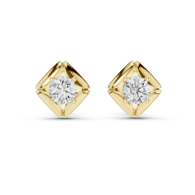 Marcelline 3.8 mm Diamond Earrings