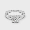 Elara 6.5 mm Diamond Solitaire Ring