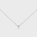 Virelle 5.7×6.3 mm Triangle Diamond Necklace