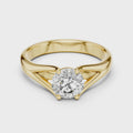 Seraphine 6.5 mm Diamond Ring