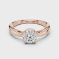 Lumière 6.5 mm Diamond Ring