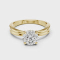 Elara 6.5 mm Diamond Solitaire Ring
