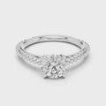 Evelune 6.5 mm Diamond Ring