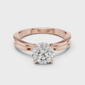 Elara 6.5 mm Diamond Solitaire Ring