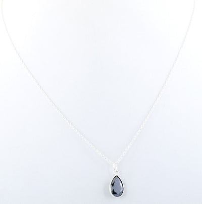 2.78 Ct AAA Certified Black Diamond Pendant Chain Necklace,Gift For Her,Necklace - ZeeDiamonds