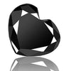 5.80 Ct Loose Heart Cut Certified Black Diamond. Earth Mined .AAA - ZeeDiamonds