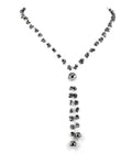 5-6 mm, Rough Diamond Lariat Style Necklace - Free Diamond Studs - ZeeDiamonds