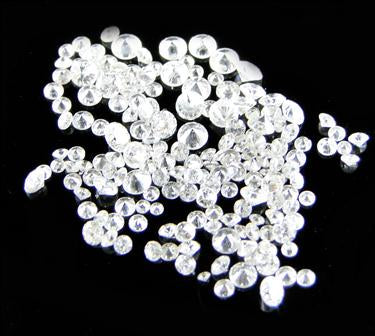 Lot of 90pcs of White Diamonds -.01-.015 , Certified Diamonds At Wholesale Price - ZeeDiamonds