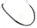 Designer Pipe Shape Fancy Black Diamond Beads Necklace - ZeeDiamonds