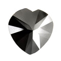 Black Diamond Solitaire-Heart Shape.3.55 Cts.Earth mined CERTIFIED.AAAA - ZeeDiamonds