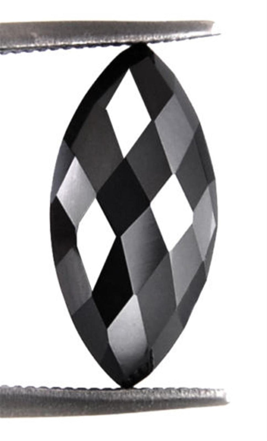 Black Diamond Solitaire 4.50 Cts Marquise Cut. Earth mined.Certified - ZeeDiamonds