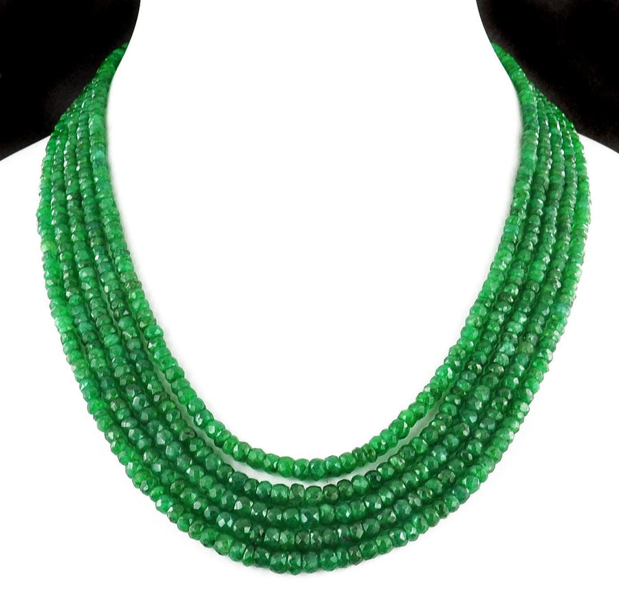 Emerald strand necklace online