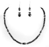 4mm AAA Certified Black Diamond Necklace with Fancy Diamond Beads - ZeeDiamonds