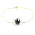 AAA Certified 8 mm Black Diamond Chain Bracelet, Ideal For Birthday Gift - ZeeDiamonds