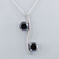 1.8 Ct, AAA Quality Certified Black Diamond Solitaire Pendant - ZeeDiamonds