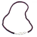 73 Ct Certified Natural African Ruby Gemstone Necklace, Great Luster - ZeeDiamonds