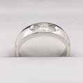 0.10 Ct Solitaire White Diamond Ring. VVS;G Color.Great Sparkle! - ZeeDiamonds