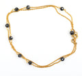 AAA Certified Black Diamond Chain Necklace, Great Gift - ZeeDiamonds