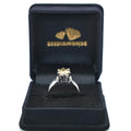 1.5Ct  AAA Quality Champagne Diamond Band Ring - ZeeDiamonds