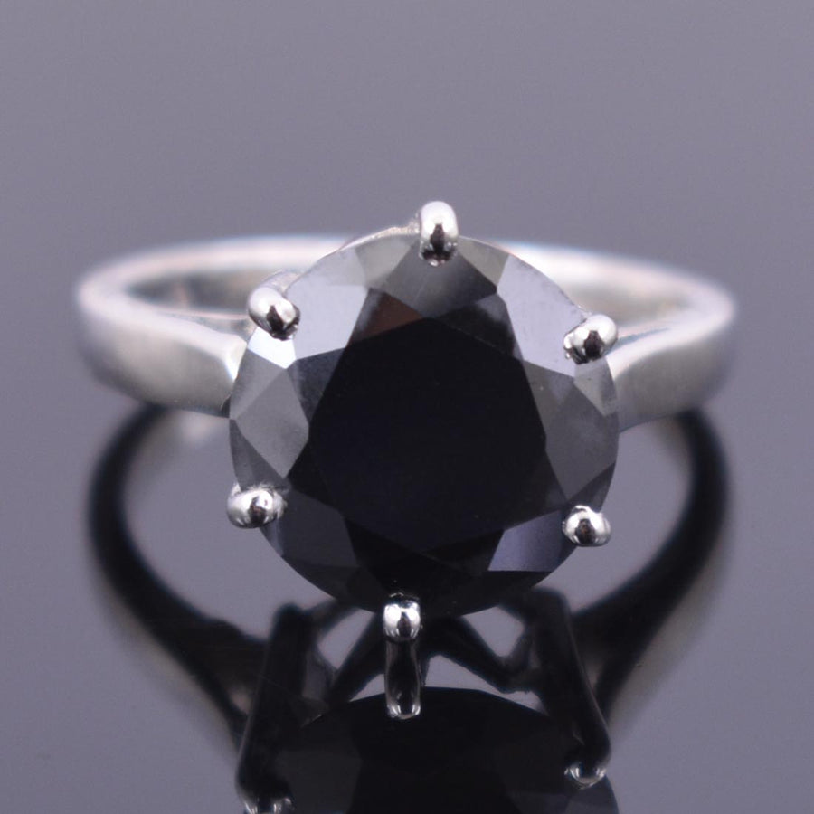 1.01 Cts Treated Fancy Black Diamond AAA Quality Princess Cut – Instagem