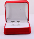 3.20 Ct AAA Certified Rose Cut Black Diamond Studs - Bezel Setting - Great Jewelry! - ZeeDiamonds