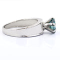 1.95 Ct AAA Certified Blue Diamond Solitaire Ring, Latest Collection - ZeeDiamonds