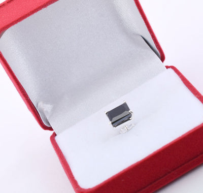 AAA Quality - Certified 3.2 Ct Diamond Solitaire Stud in 14kt White Gold, Men's Studs - ZeeDiamonds