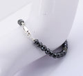 Certified 6mm Black Diamond Beads Bracelet- Birthday Gift,Anniversary Gift,Men Jewelry - ZeeDiamonds