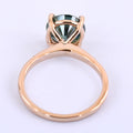 3.30 Ct AAA Certified Blue Diamond Solitaire Ring, Exclusive Collection - ZeeDiamonds