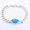 Salman Khan Famous Turquoise Gemstone Birthstone Bracelet - ZeeDiamonds