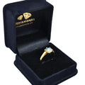 0.80  Ct AAA Certified Blue Diamond Solitaire Ring, Great Brilliance - ZeeDiamonds