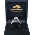 3.05 Carat Black Diamond Solitaire Designer Men's Ring, Gift for Wedding - ZeeDiamonds