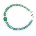 38.90 Ct, Stunning Emerald Gemstone Bracelet- GREAT DESIGN - ZeeDiamonds