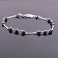 AAA Certified Black Diamond Chain Bracelet, Latest Design - ZeeDiamonds