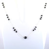6mm AAA Certified, Designer Rough Black Diamond Chain Necklace - ZeeDiamonds
