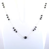 Rough Black Diamonds Chain Necklace, Amazing 6 mm x 7 mm, 8-9 mm AAA Certified-Great Shine , Certified! Free Diamond Studs.