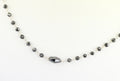 Handmade Black Diamond Sterling Silver Wire Necklace - ZeeDiamonds