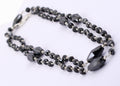 Handmade Black Diamond Sterling Silver Wire Necklace - ZeeDiamonds