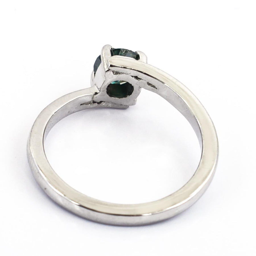 0.60 Ct AAA Certified Blue Diamond Solitaire Ring, Beautiful Shine! - ZeeDiamonds