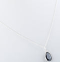 2.75 Ct AAA Certified Black Diamond Pendant Chain Necklace,Gift For Her,Necklace - ZeeDiamonds