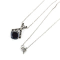 3.30 Ct Black Diamond Designer Pendant, Great Shine & Luster - ZeeDiamonds