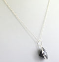 7.2 Ct AAA Certified Black Diamond Pendant Chain Necklace, Anniversary Gift - ZeeDiamonds