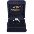 2 Ct AAA Certified Designer Blue Diamond Solitaire Ring - ZeeDiamonds