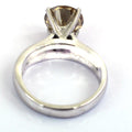 1.65 Ct Elegant Champagne Diamond Solitaire Ring, Excellent Cut & Luster - ZeeDiamonds