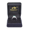 2.50 Ct AAA Certified Blue Diamond Solitaire Ring, Great Sparkle - ZeeDiamonds