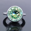 4.75 Ct AAA Certified Exclusive Blue Diamond Solitaire Ring.Great Shine & Luster! - ZeeDiamonds
