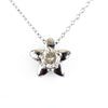 0.60 Ct Round Cut Off-White Diamond Solitaire Designer Pendant - ZeeDiamonds